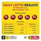 19 lottery result